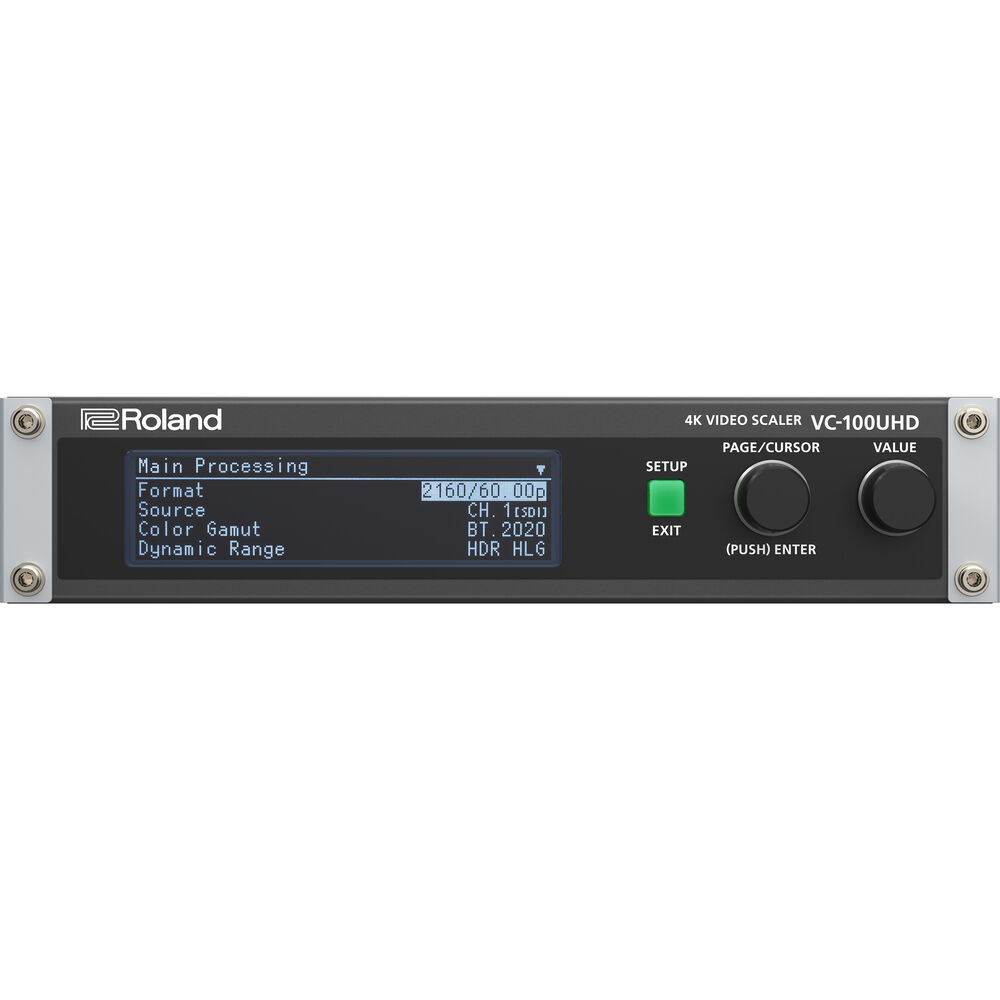 

Roland VC-100UHD 4K Видеомасштабатор/Конвертер/Стриминг