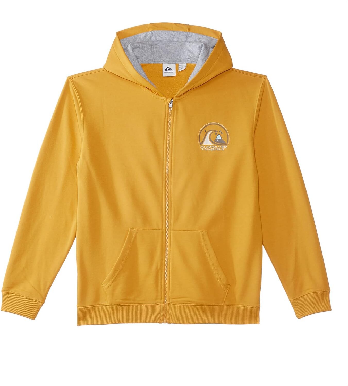 

Толстовка Quiksilver Circle Way Zip, цвет Mustard