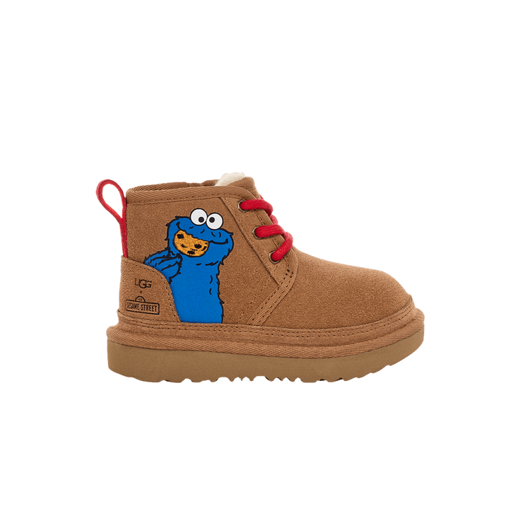 

Ботинки Sesame Street x Neumel II Boot Toddler 'Cookie Monster', коричневый