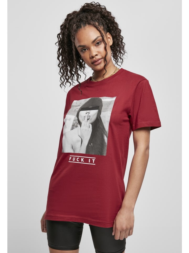 

Футболка Mister Tee, бордовый