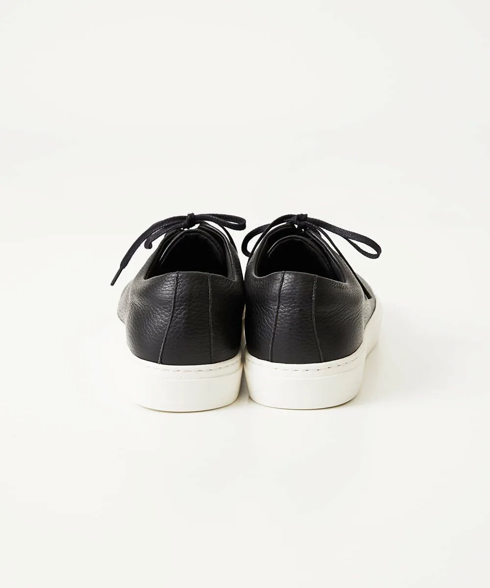 Кроссовки из зернистой кожи Michel Klein Homme, black — фото 3