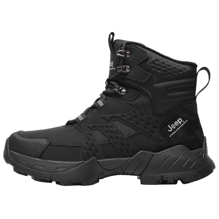 

Утепленные противоскользящие сапоги с увеличенной высотой до середины икры для мужчин Jeep, черный