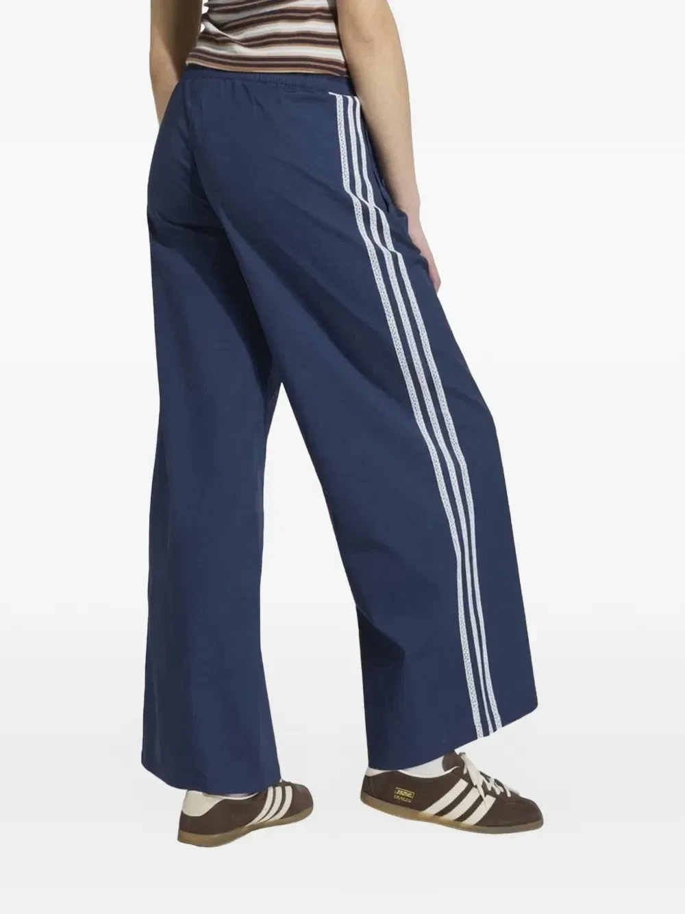 Брюки широкого кроя Summer Glow adidas, синий — фото 2