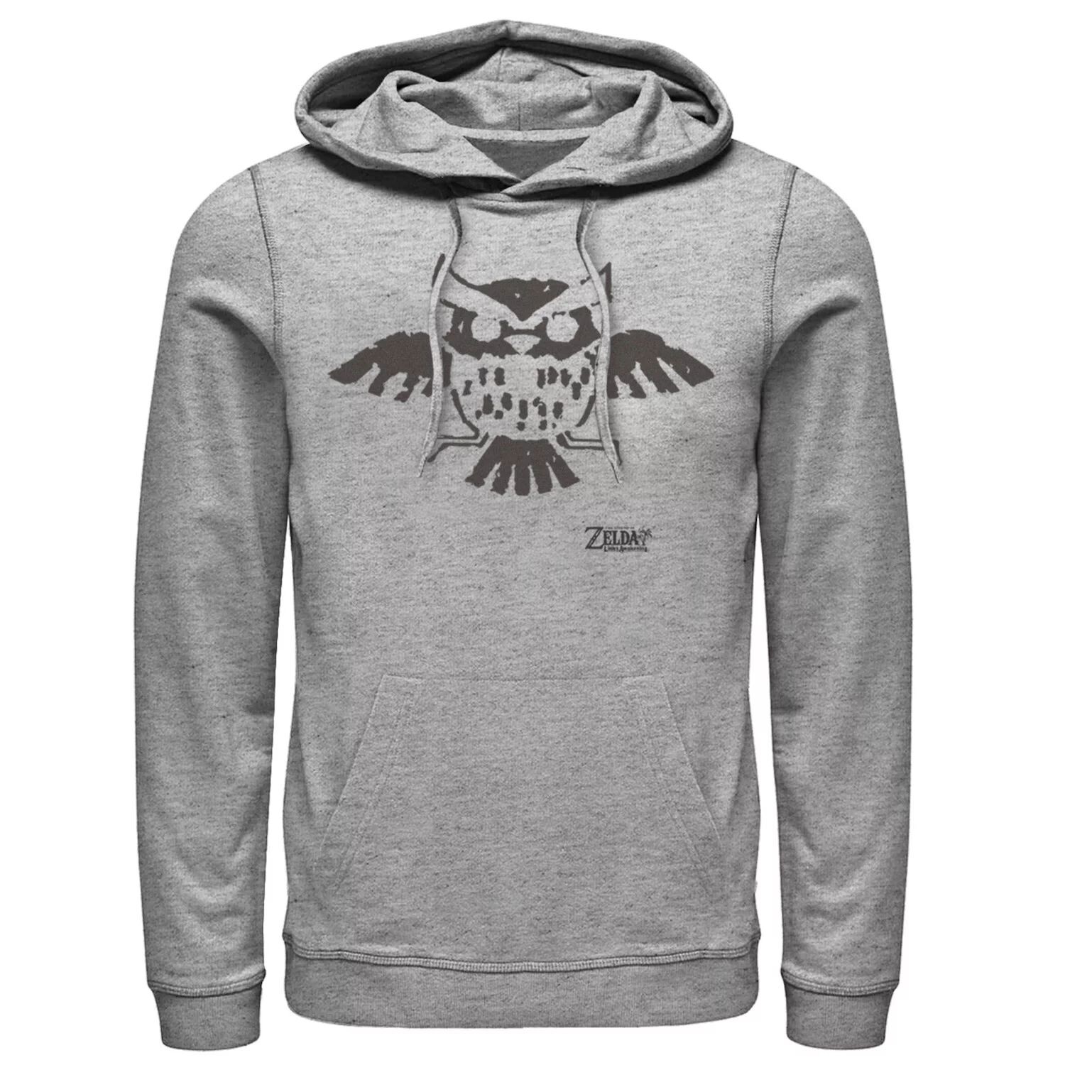 

Мужская толстовка с рисунком Nintendo Legend Of Zelda Links Awakening Owl Glyph Licensed Character