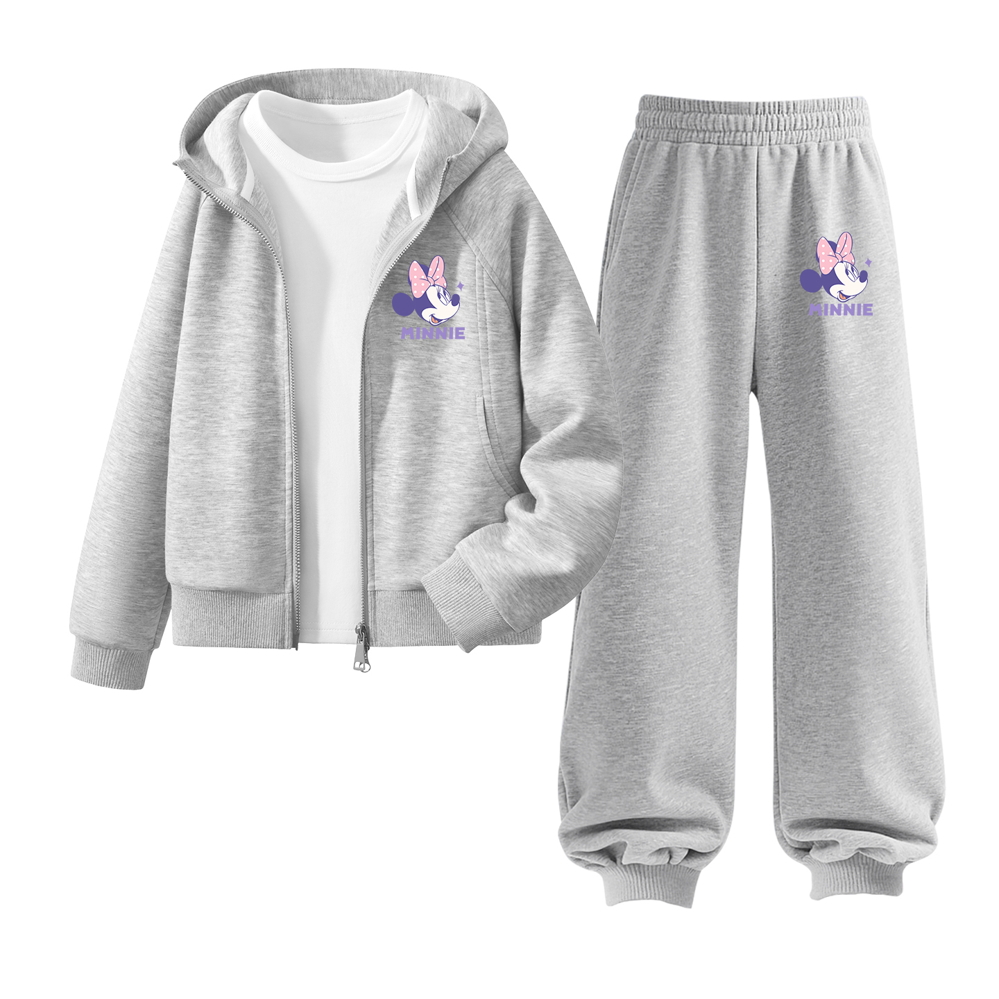 

Детский спортивный комплект Casual Sportswear 2 Piece Set Disney, светло-серый