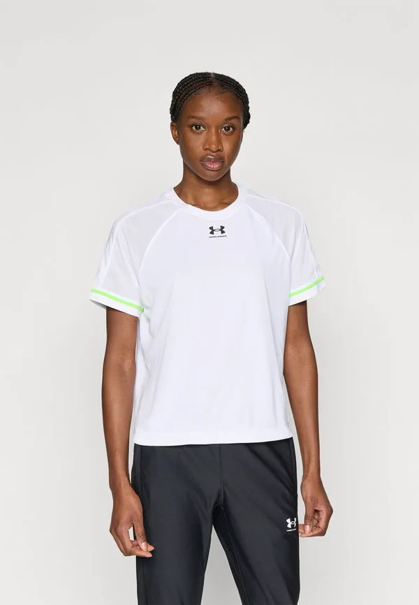 

Футболка challenger свободного кроя в базовом стиле Under Armour, White/Black, Белый, Футболка challenger свободного кроя в базовом стиле Under Armour, White/Black