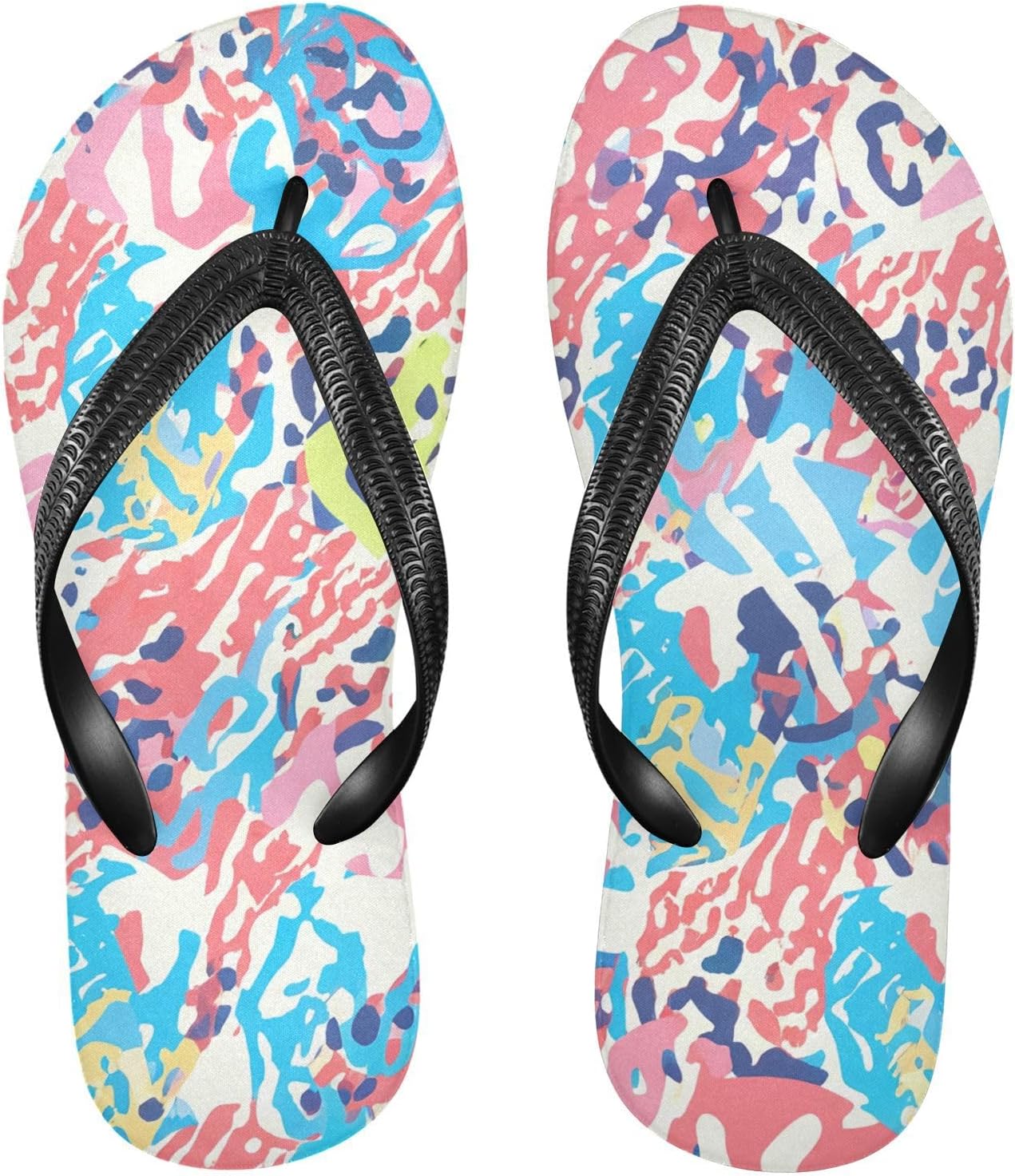 

Сине-красные пляжные летние повседневные сандалии для женщин и мужчин, обувь для душа 20861882 Kfbe