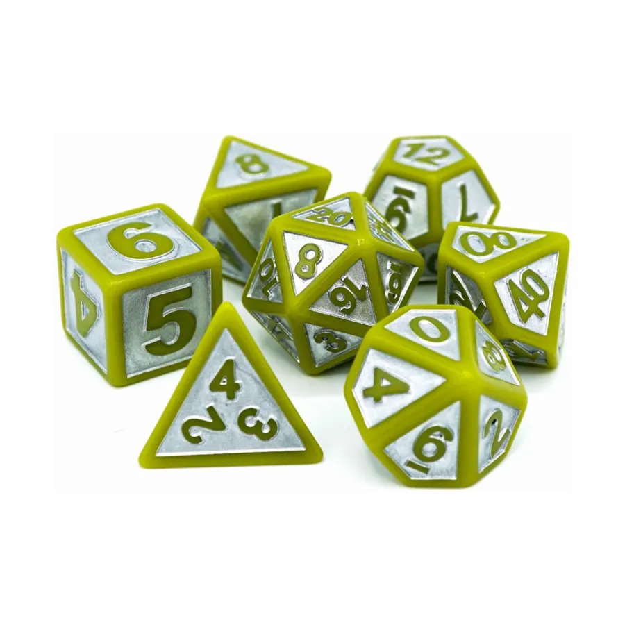 

Полисет - Неукротимый Келпи (7), Polymer Poly Sets (Die Hard Dice)