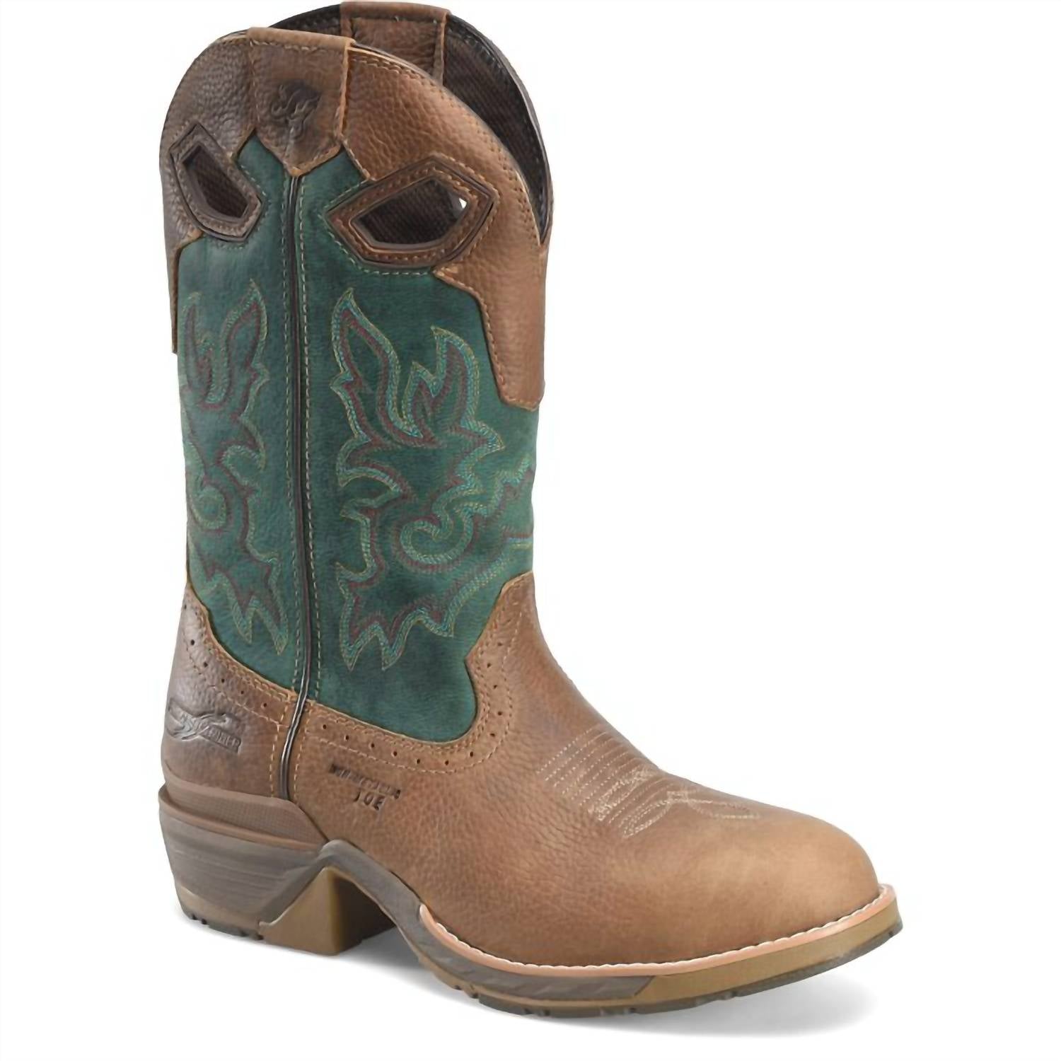 

Мужские ботинки Censure Comp Toe Western Boots коричневого цвета Double-H Boots
