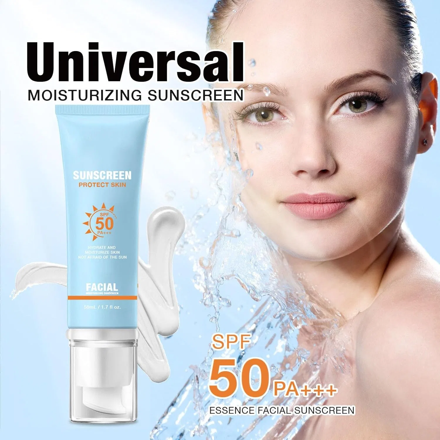 Солнцезащитный крем SPF 50 для лица и тела Generisch — фото 4