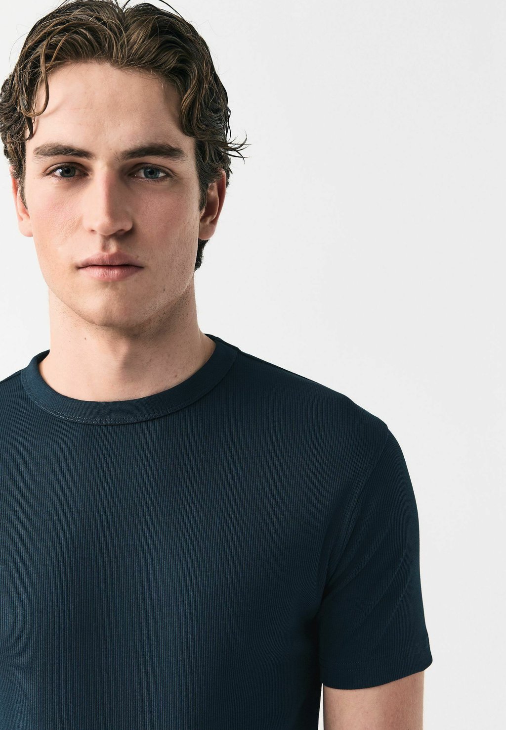 Базовая футболка SHORT SLEEVE CREW Next, синий — фото 4