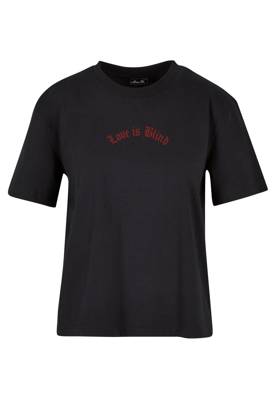 

Футболка Miss Tee Shirt Love Is Blind, черный