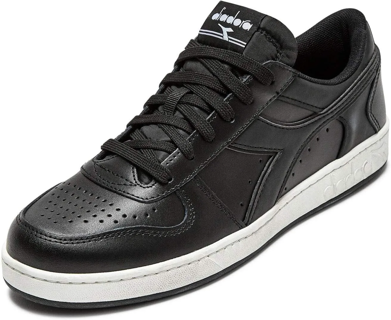 Кроссовки Diadora Unisex Magic Basketball Low Icon, черный — фото 2