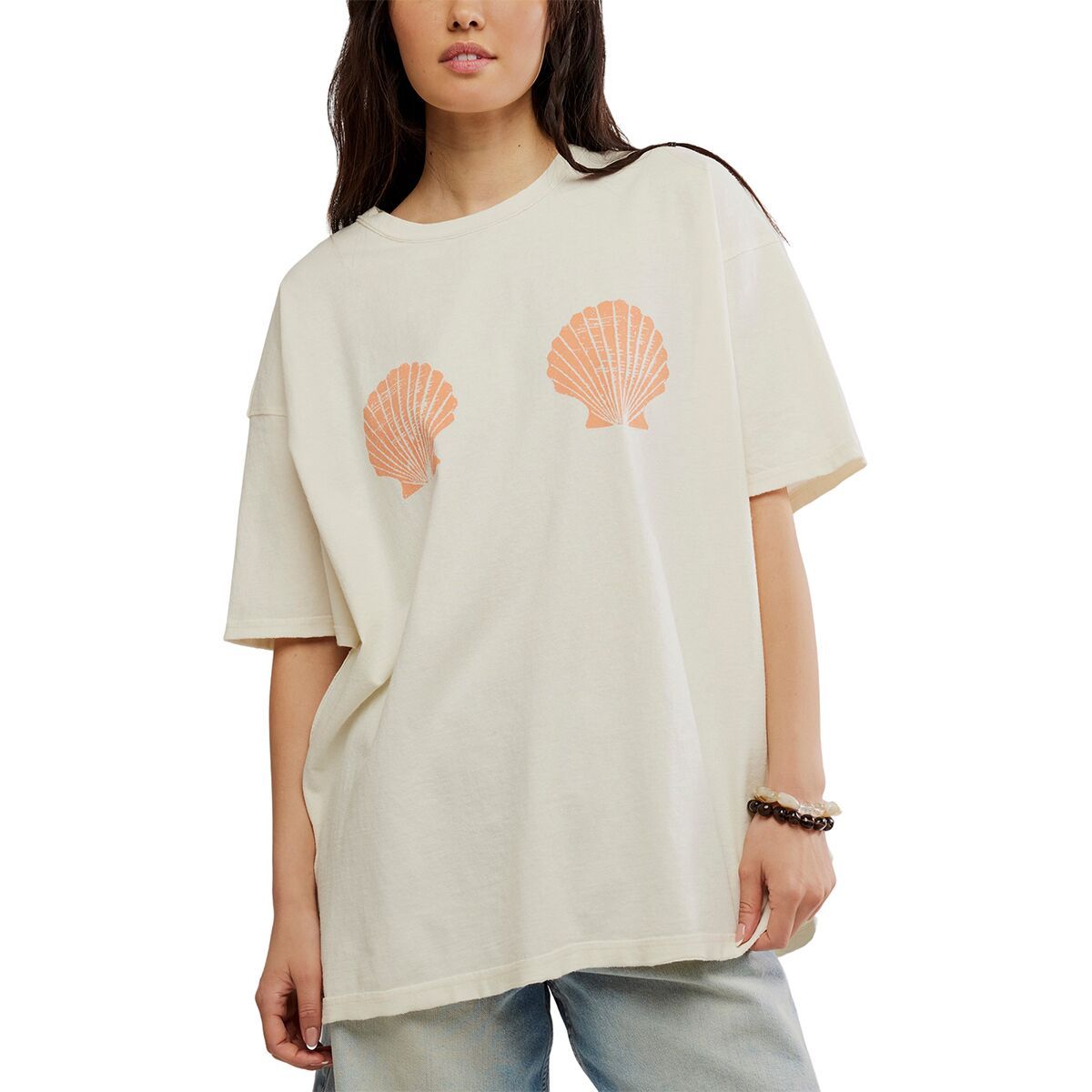 

Футболка-оболочка Free People, белый
