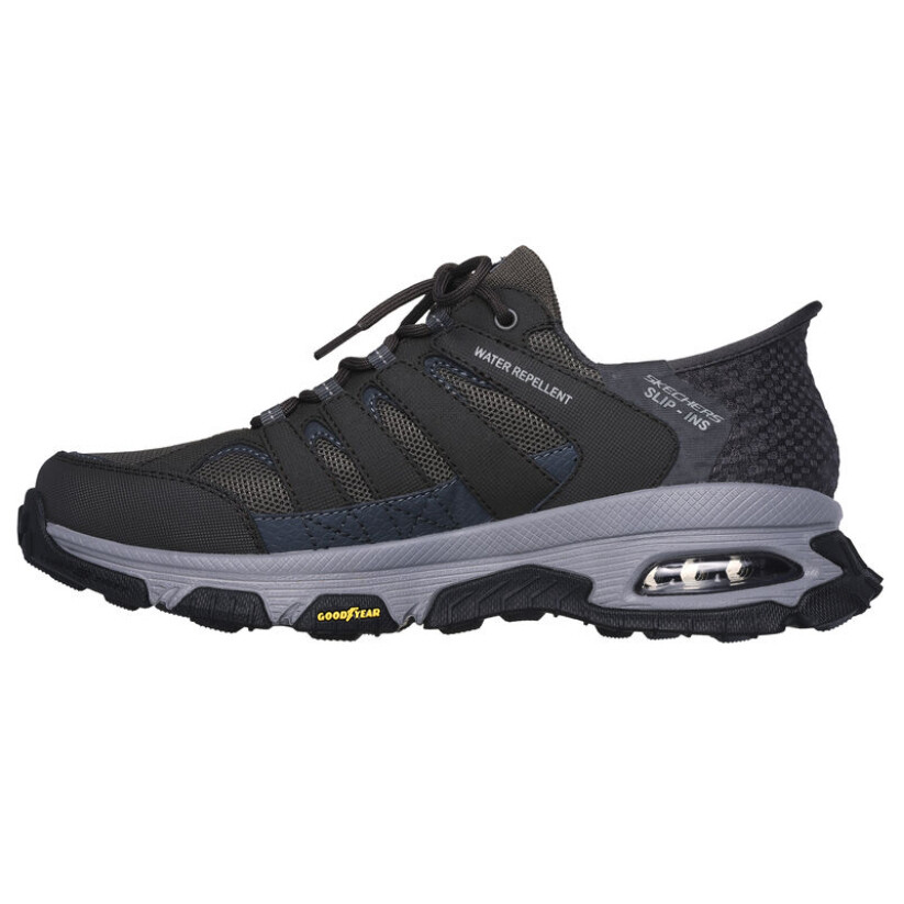 

Кроссовки мужские низкие серые/черные Skechers, Черный, Кроссовки мужские низкие серые/черные Skechers
