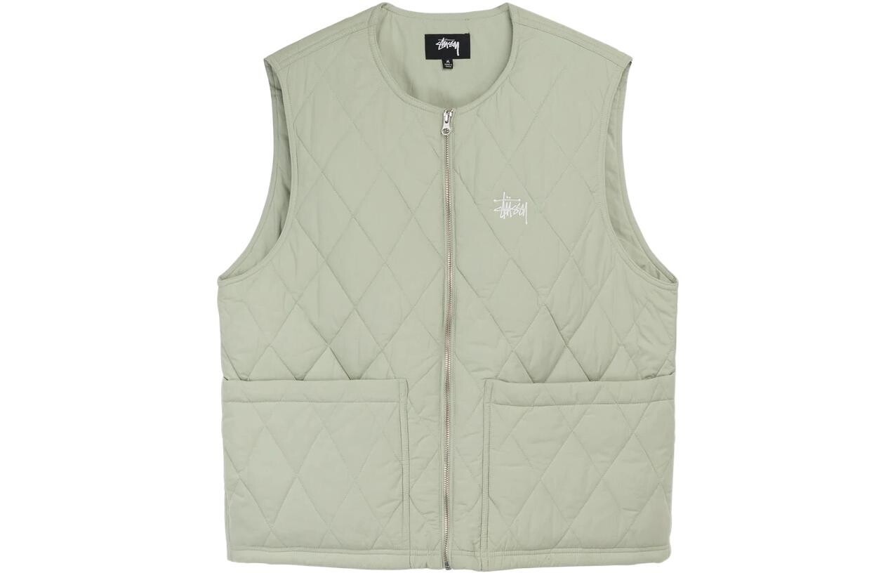 

Стеганый жилет с логотипом Stüssy Stussy, черный