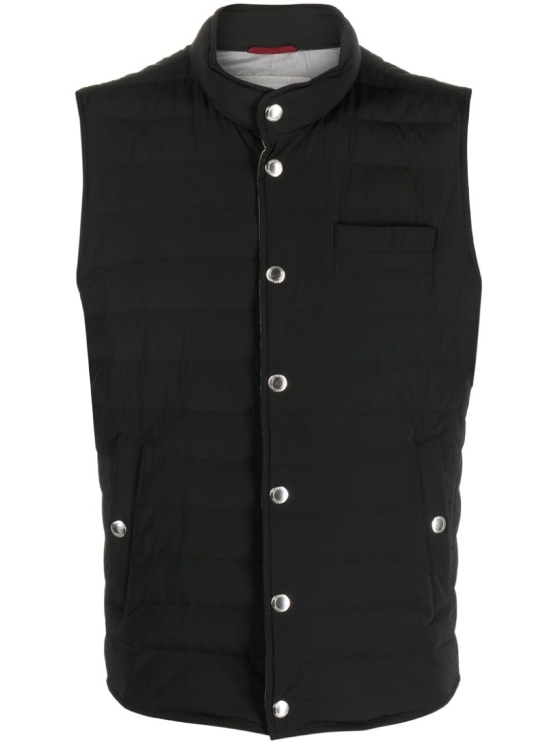 

Brunello Cucinelli стеганый жилет, черный