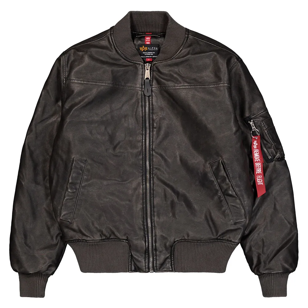 

Куртка Alpha Industries Ma-1 Fl Vintage bomber, черный