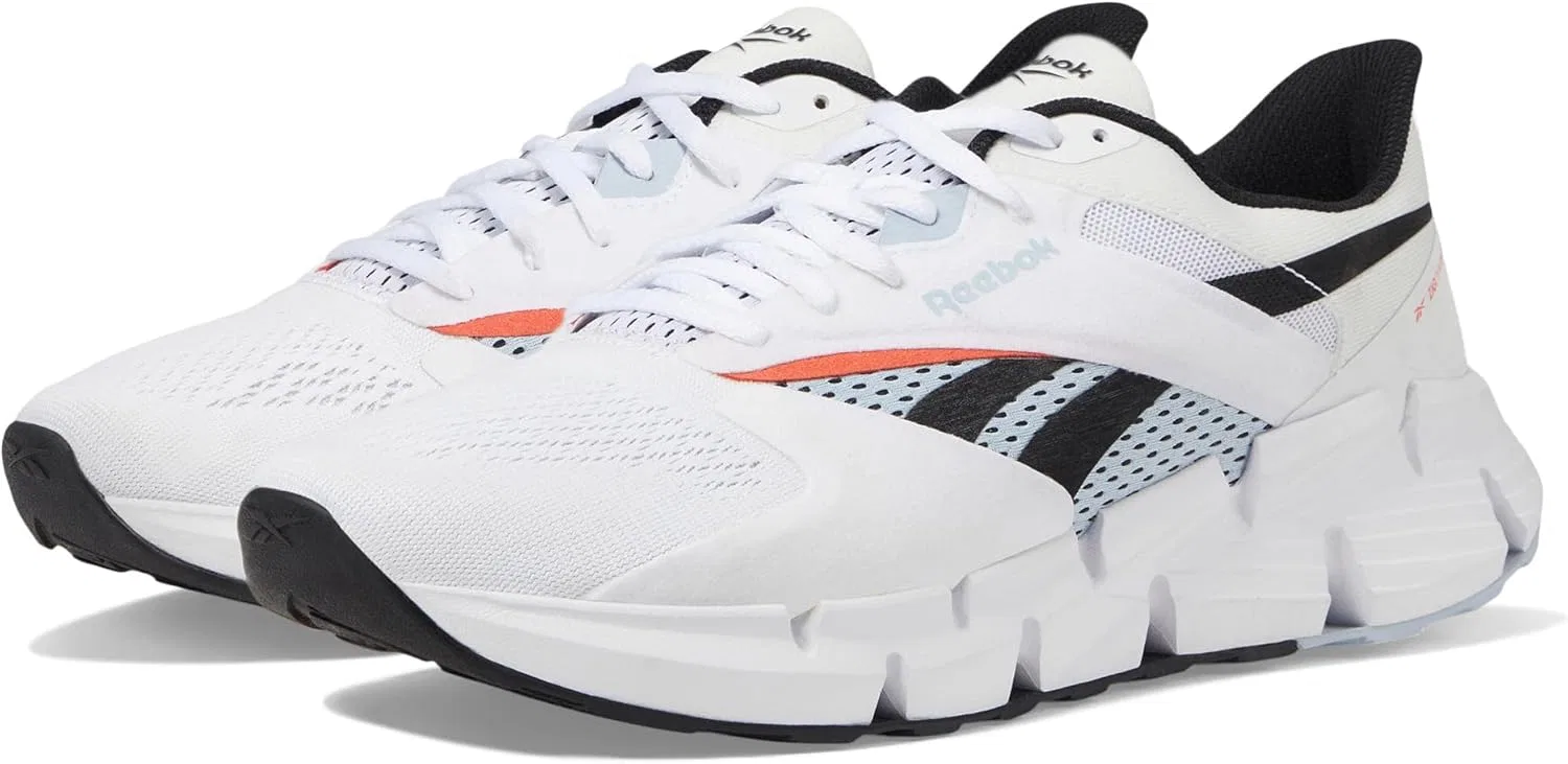 Кроссовки Reebok унисекс Zig Dynamica 5, Footwear White Core Black Dynamic Red