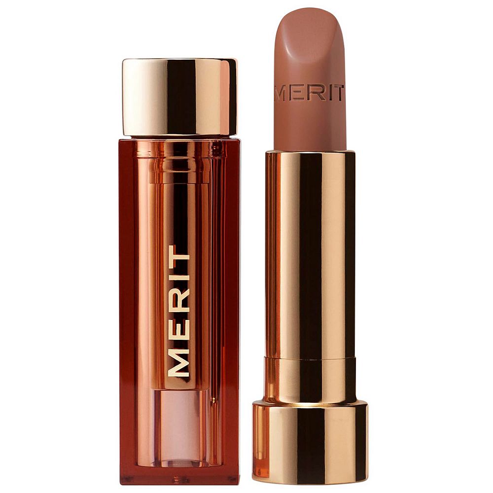 

Легкая атласная губная помада MERIT Signature Lip, цвет Slip