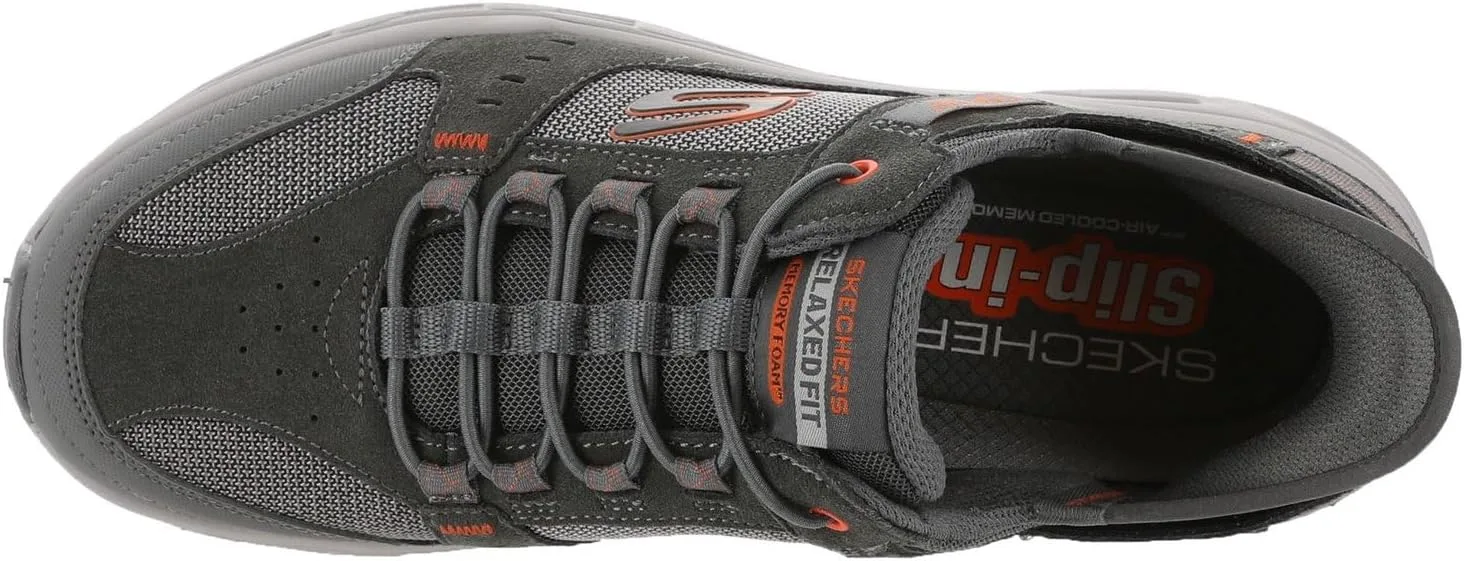 Мужские походные кроссовки Skechers Oak Canyon, неизменно выигрывающие в категории "Лучший выбор", оранжевый — фото 3
