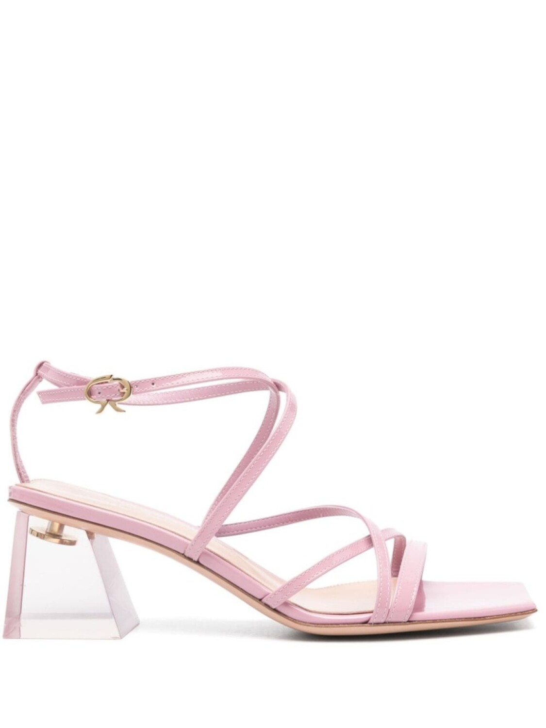Gianvito Rossi босоножки Plever 60, розовый