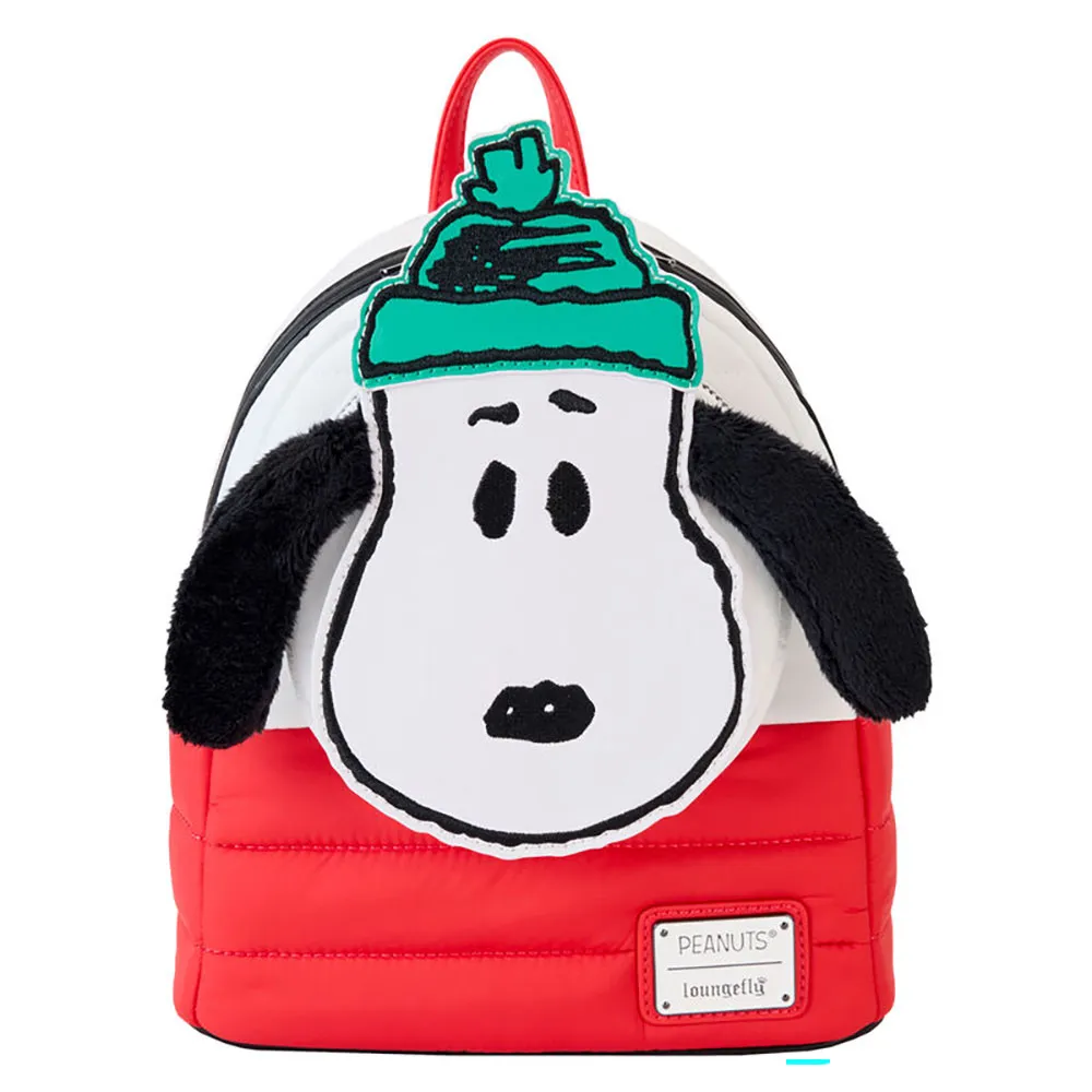 

Рюкзак Loungefly Holiday Snoopy backpack 26 cm, белый