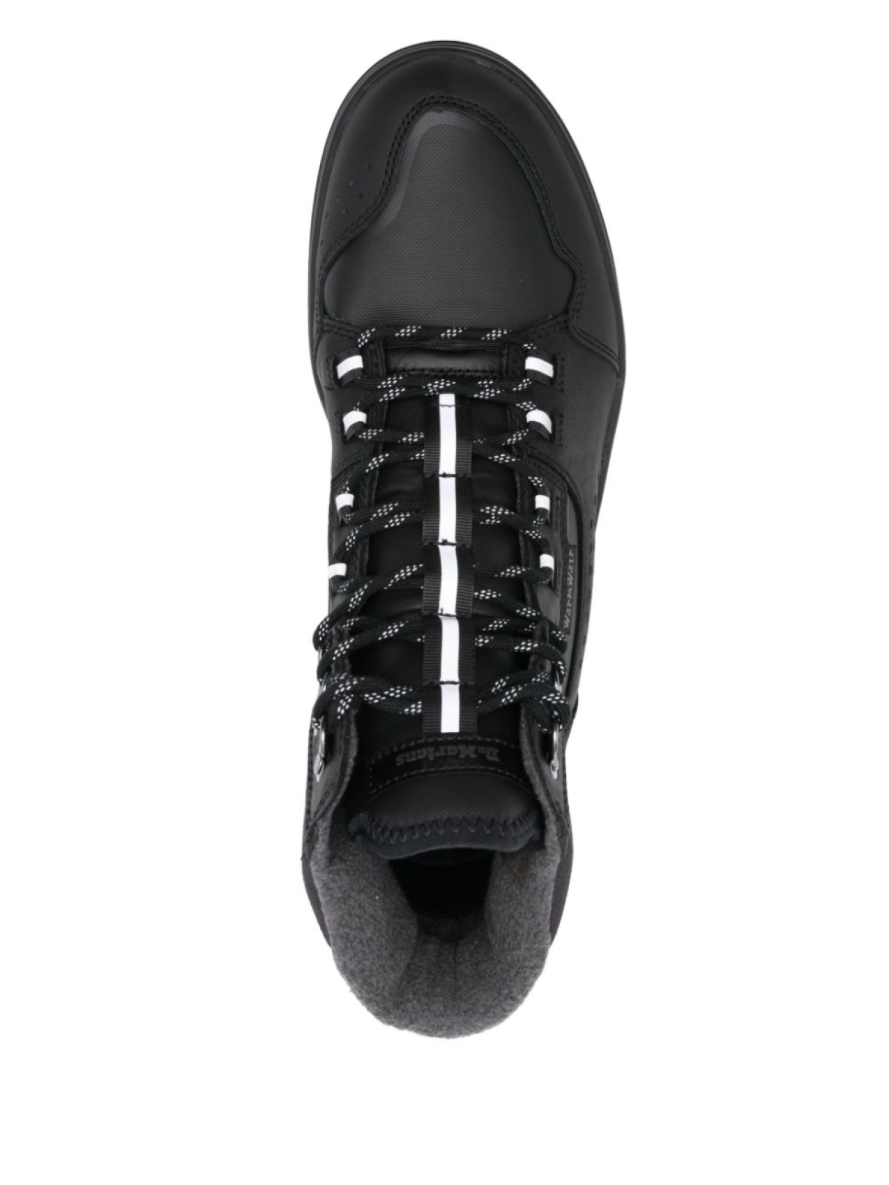 Мужские ботинки Dr. Martens Rilla кожаные с перфорацией, черный — фото 4
