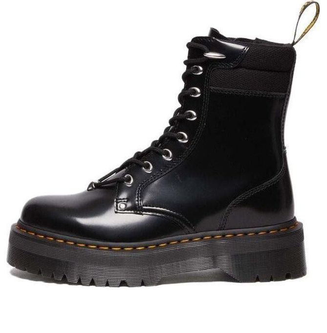 

Ботинки Dr.Martens Jadon II Boot Hardware Buttero Leather Platforms Boots 'Black' 30932001, черный