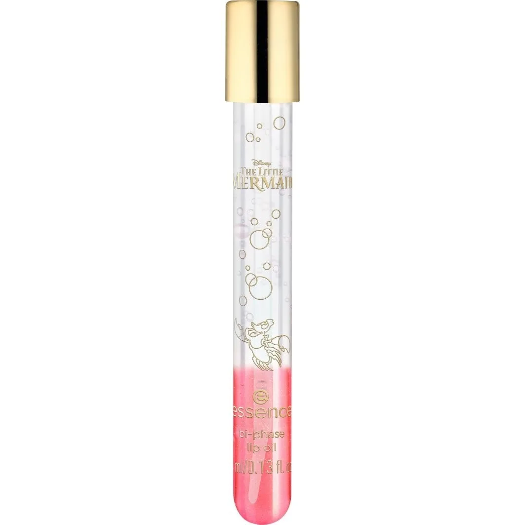 Двухфазное масло для губ Essence Disney The Little Mermaid, 02 Swim Towards Your Dreams, 4 мл