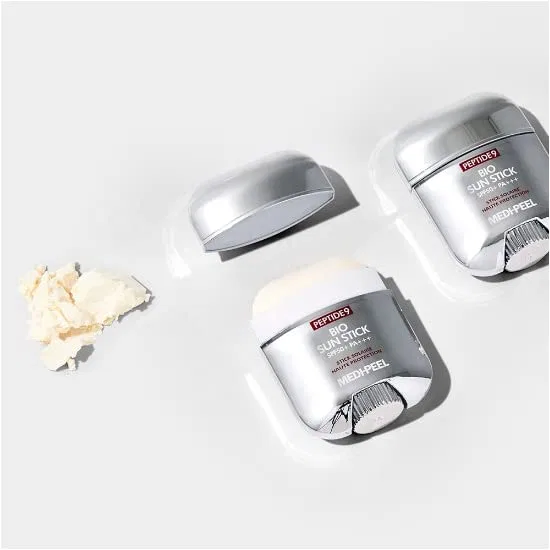Солнцезащитный стик «Peptide 9 Organic Sun Stick SPF 50+ PA+++» от Medipeel, 20 г ‎Generic — фото 3