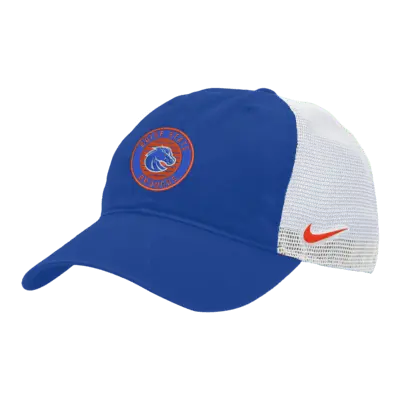 

Бейсболка Nike Boise State Heritage86 College Trucker Hat, цвет Game Royal