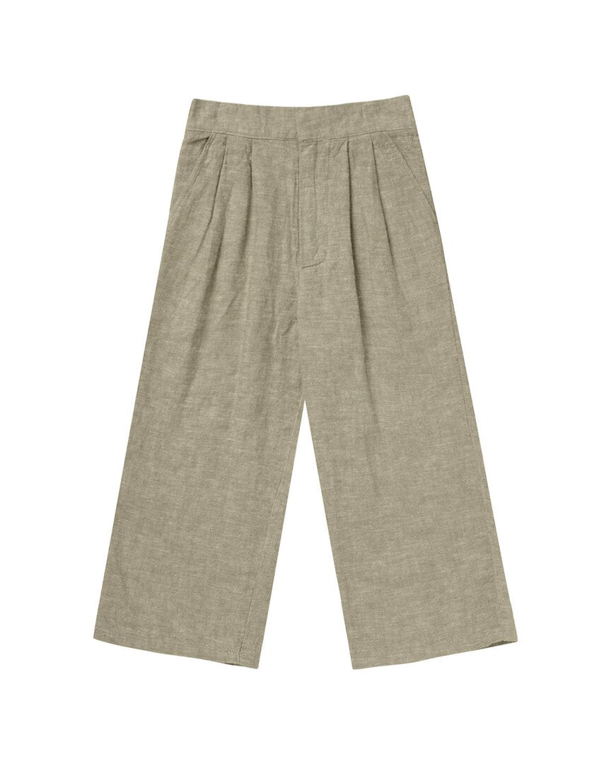 

Брюки Rylee & Cru Brooklyn из льняной смеси Rylee + Cru, зеленый