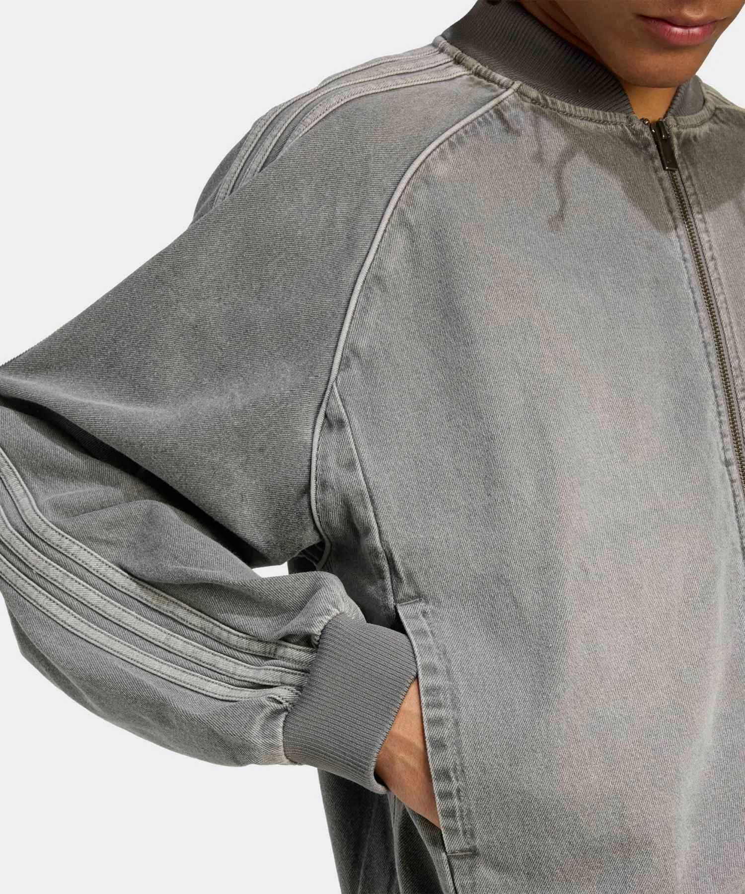 Куртка SST Adicolor Loose SST Denim Black Wash Jacket / adidas Originals — фото 4
