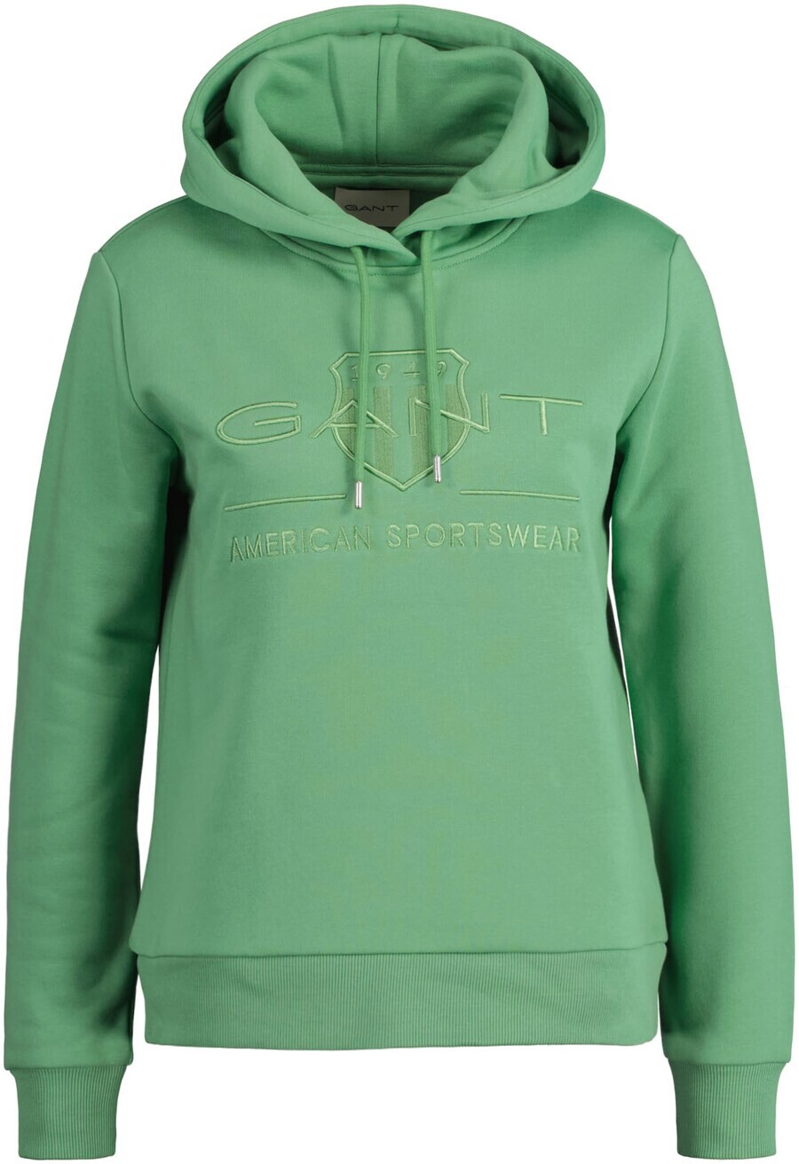 

Толстовка с капюшоном GANT Sweatshirt, зеленый