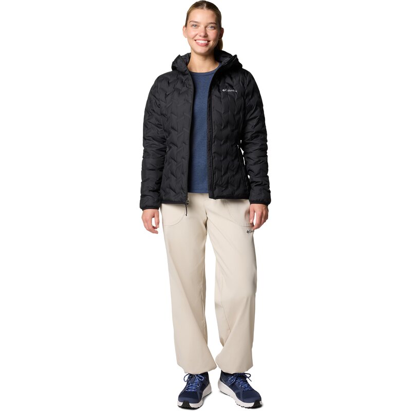 

Функциональная куртка Delta Ridge II Down Hooded Jacket Columbia, черный