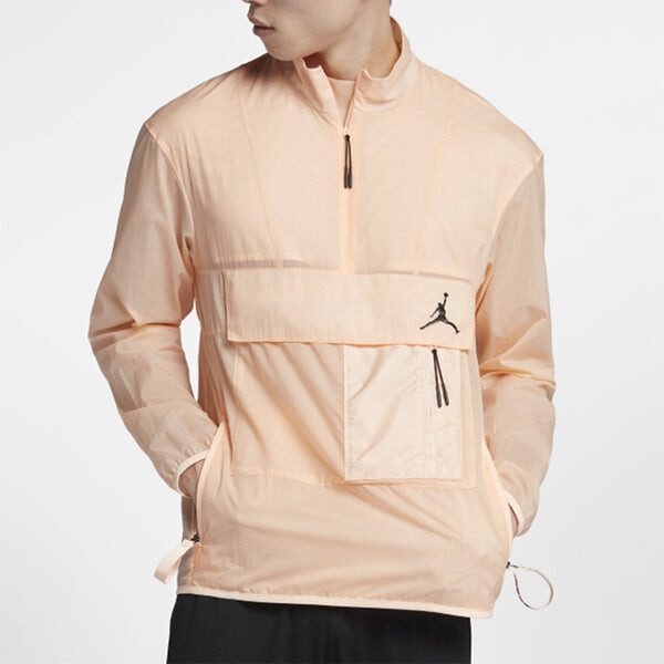 Куртка Men's Air Jordan Zipper Sports Pink Jacket, розовый — фото 4