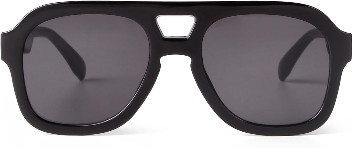 

Солнцезащитные очки-авиаторы SORVINO в стиле ретро, ​​квадратные, для женщин и мужчин, дизайнерская стильная оправа, солнцезащитные очки с сине-оранжевыми тонировками, винтажные очки, Black Frame/Dark Grey Lens