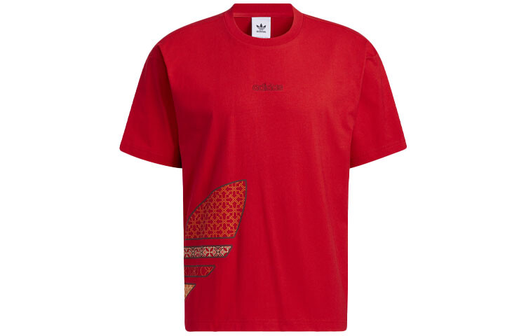 

Футболка унисекс красная Adidas Originals, красный