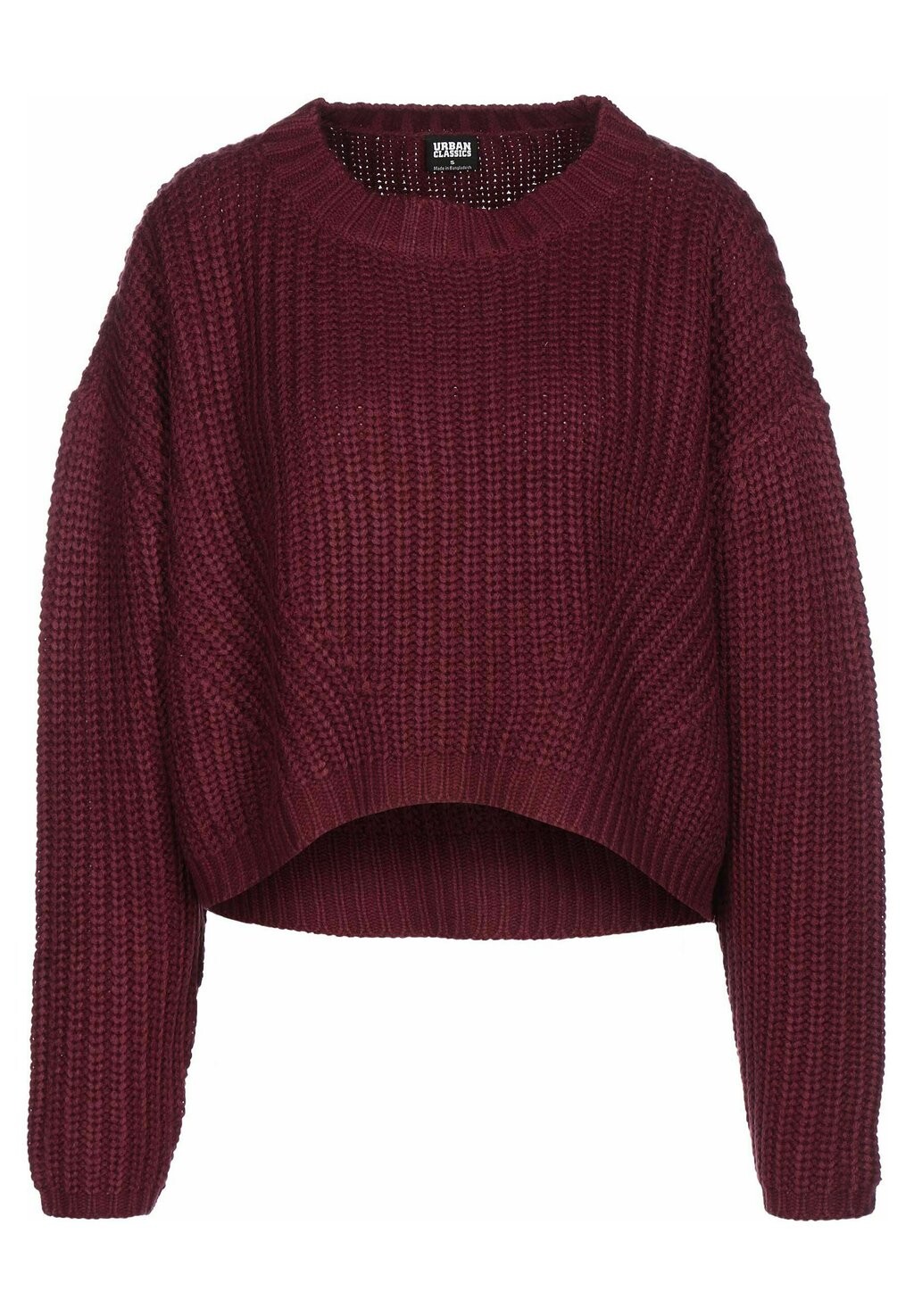 

Свитшот Urban Classics, цвет cherry