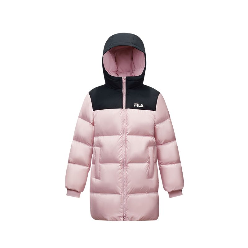 Пуховик FILA KIDS, розовый