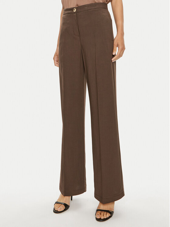 

Брюки из ткани regular fit Vicolo, коричневый