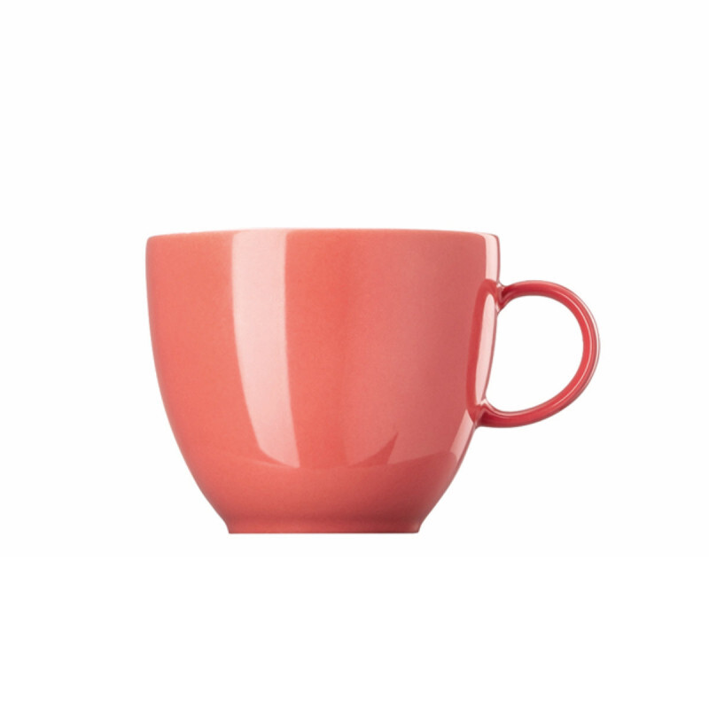 

Кофейная чашка Sunny Day Soft Red 0,20 л Thomas, бело-красный