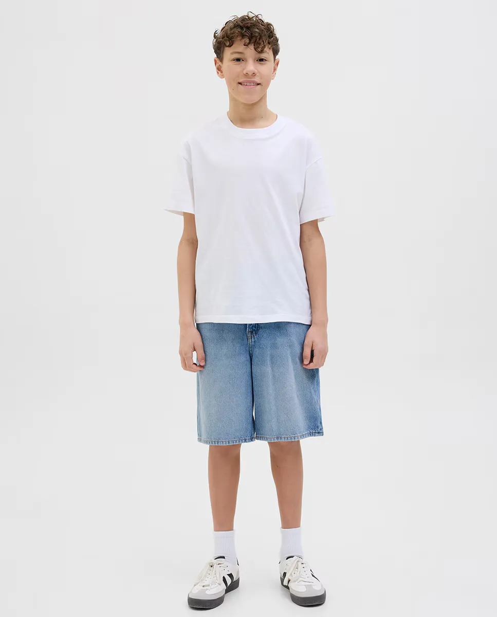 

Бермуды для мальчика в стиле ковбоя loose fit Jack & Jones, светло-голубой