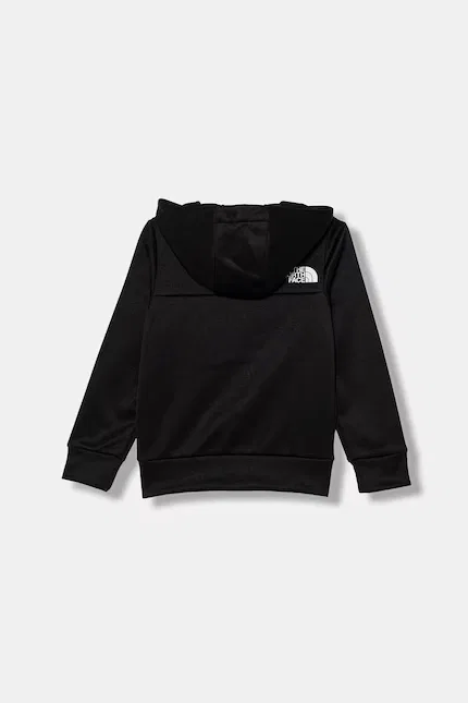 Детская толстовка на молнии TEEN REAXION FZ HOODIE The North Face, черный — фото 2