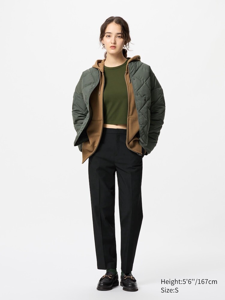 

Брюки по щиколотку Uniqlo, цвет 09 черный