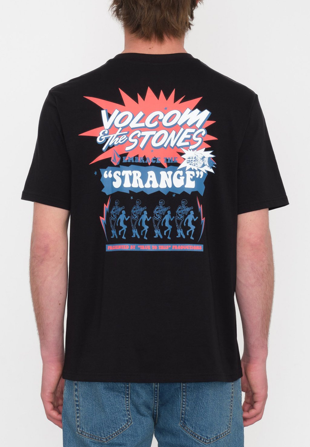 

Футболка с принтом STRANGE RELICS SST Volcom, цвет black