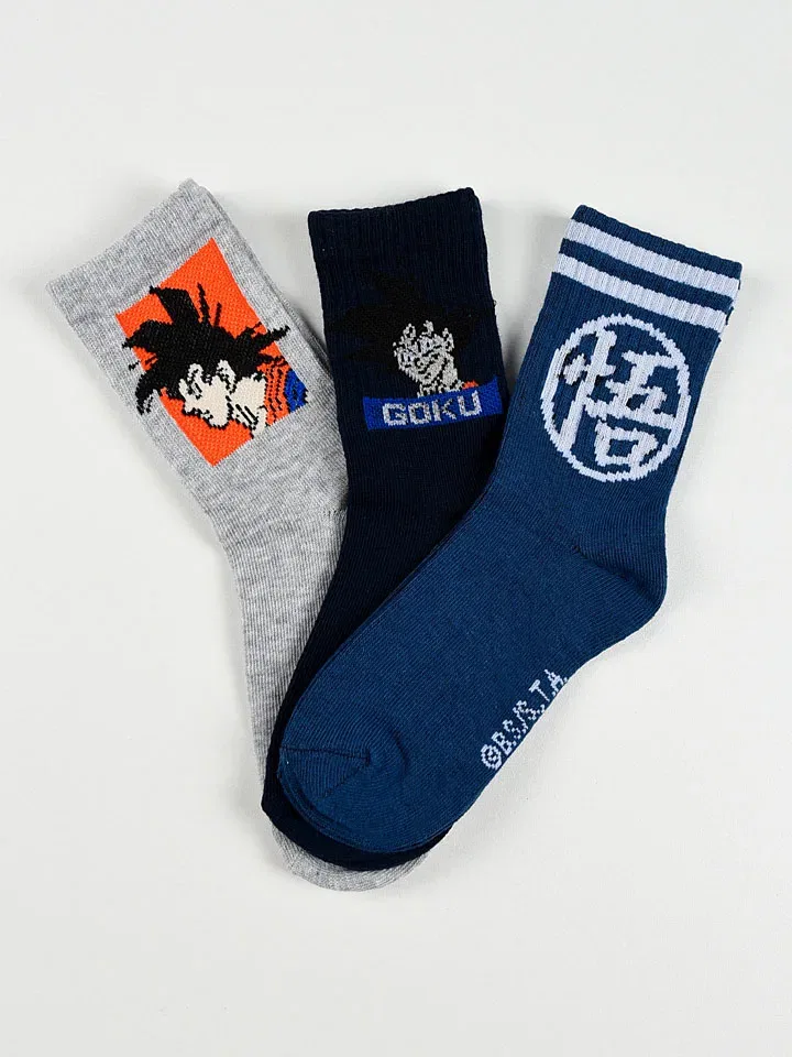 Носки Dragon Ball, темно-синий/серый — фото 2