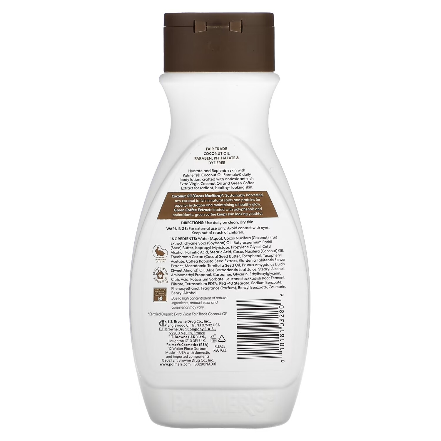 Лосьон для тела Palmers Coconut Hydrate с витамином Е, 250 мл — фото 2