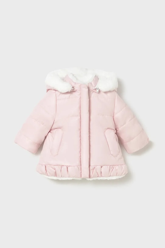 

Двусторонняя куртка для малышей Mayoral Newborn, розовый